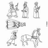 Purim Characters Esther Clipart Clip Cliparts Library sketch template