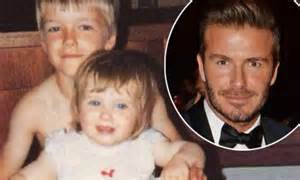 Happy Birthday Sis David Beckham Celebrates Sibling Joanne S Big