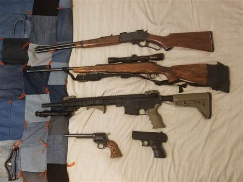 gun collection  slowly  surely growing rguns