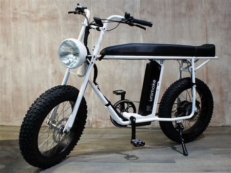 electric bike  longest seat urban drivestyle unimoke promoting eco friendly travel