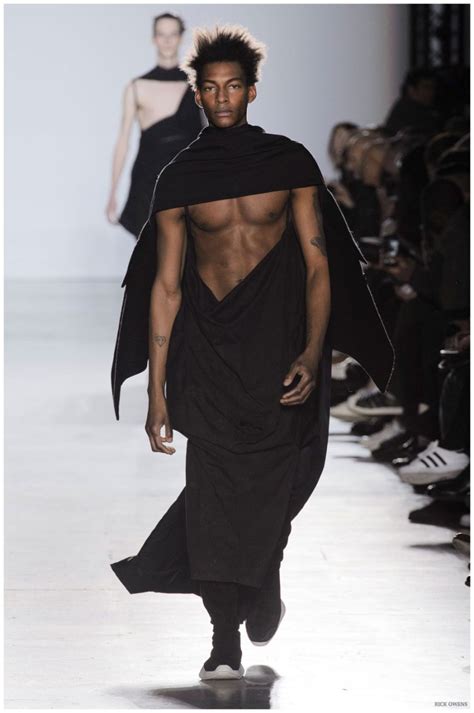 rick owens fall winter 2015 menswear collection high fashion exposure