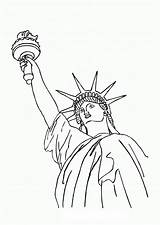 Liberty Statue Drawing Coloring Pages Outline Clipart Kids Template Printable Clip Cliparts Directed Library Gif Getdrawings Bestcoloringpagesforkids sketch template
