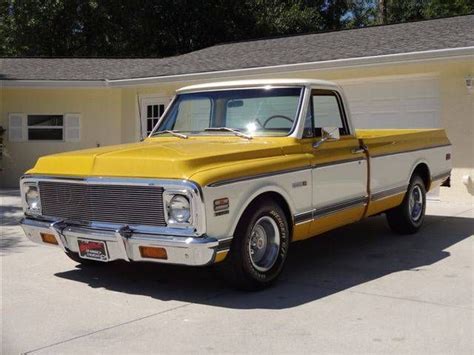 1971 chevrolet cheyenne 71 chevy cheyenne c10 factory 402 v8 bb auto air pickups panels