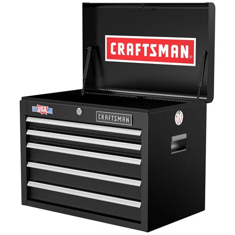 craftsman  series       drawer steel tool chest black