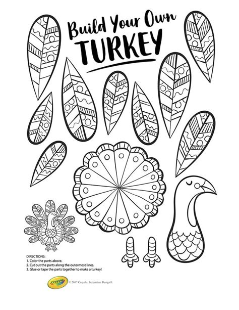 thanksgiving kids printables images  pinterest