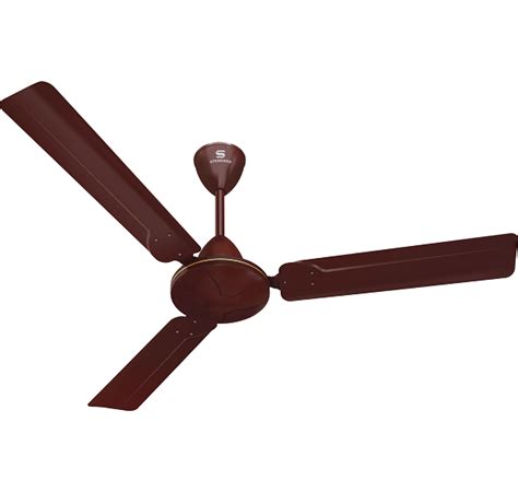 buy standard super speed  mm ceiling fan brown   wholesale price  india