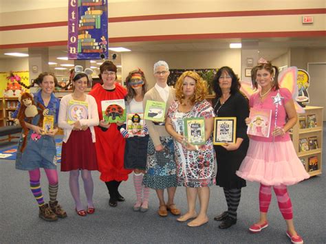 great  group costumes  school book character day teacher