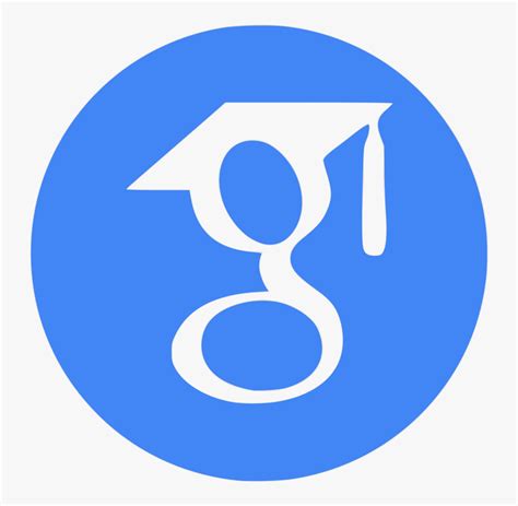 logo google scholar icon  transparent clipart clipartkey