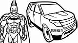 Coloring Pages Spiderman Suv Clipart Drawing Color Getdrawings Clipartmag Kids Batman sketch template