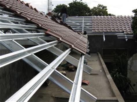 teknis kerja pemasangan baja ringan atap rumah proyek sipil
