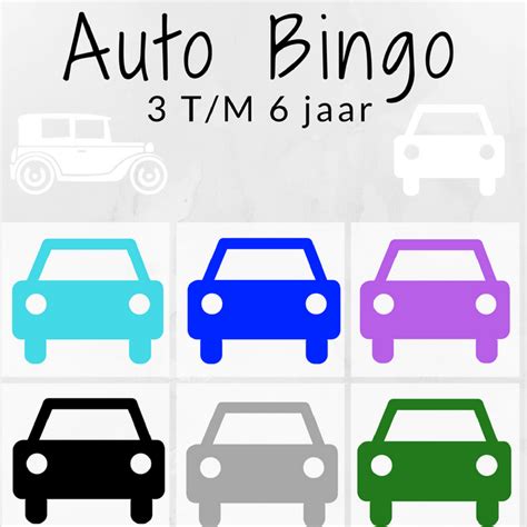 auto bingo speurtocht voor onderweg artofit