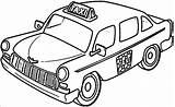 Taxi Coloring Pages Drawing Cab Driver Sheet Realistic Template Brilliant Print Sketch Car Pencil Divyajanani sketch template