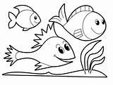 Fish Ray Coloring Color Pages Getcolorings Ocean Printable sketch template