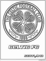 Celtic Pages Coloring Team League Premier Scottish Logos Coloringpagesonly Kids Color Print sketch template