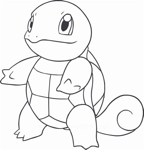 squirtle pokemon coloring page    images pokemon