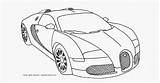 Bugatti Veyron sketch template