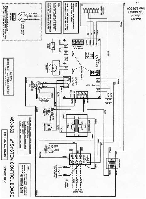 heat pump york heat pump wiring diagram
