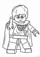Potter Harry Lego Coloring Pages Color Wands sketch template