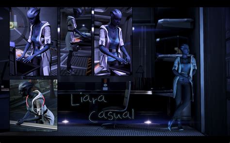 liara casual only normandy and off duty hours at mass effect 3 nexus