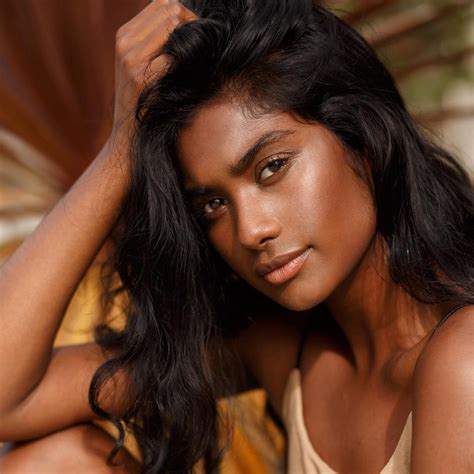 Naema Emily Hossain Dark Skin South Asian Naema123 Curly Human Hair