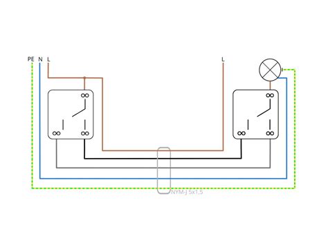 wechselschaltung mit  adern kontrolle schaltung verdrahtungsfragen mikrocontrollernet
