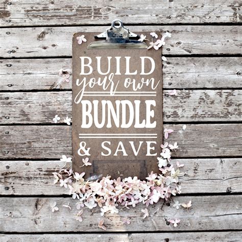 bundle deal build   bundle  save etsy