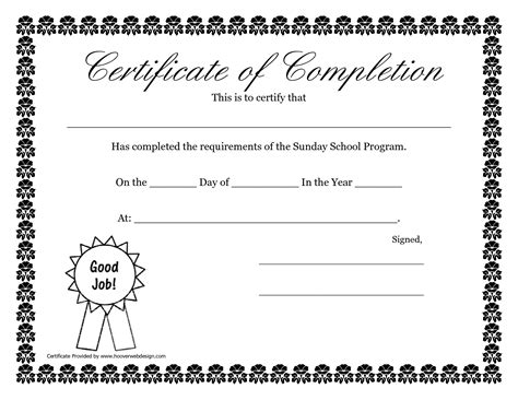 sunday school promotion day certificates sunday school certificate