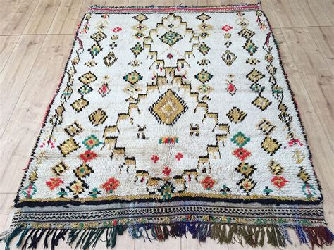 vintage moroccan rug tapis berbere azilal xcm   east unique