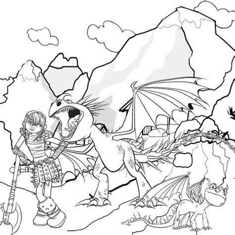 dibujos de hipo como entrenar  tu dragon  colorear  colorear pintar  imprimir