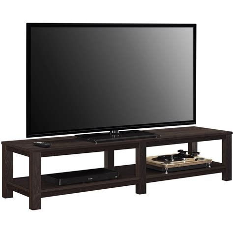 flat screen tv stand entertainment media  tvs     brown