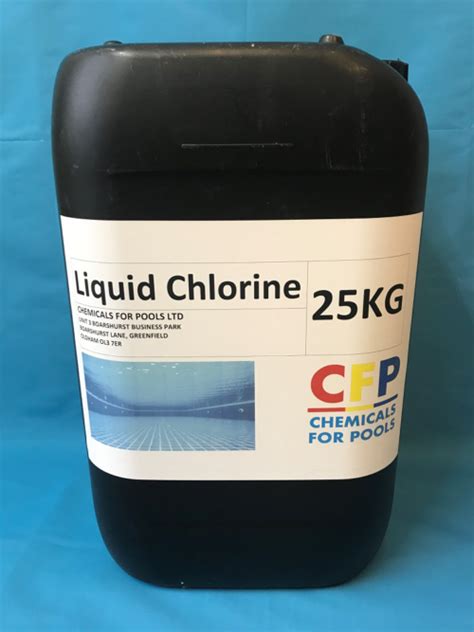 liquid chlorine kg sanitiser  shock treatment chemicals  pools