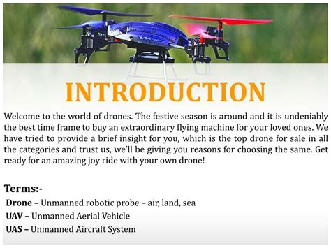 guide  drone price  reviews powerpoint    id