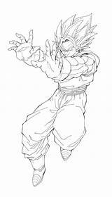 Goku Dragon Andrewdb13 sketch template