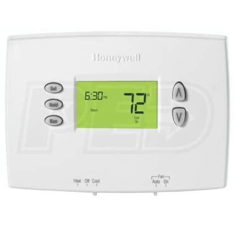 honeywell thdh home resideo pro  horizontal programmable thermostat hc heat