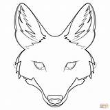 Jackal Printable sketch template