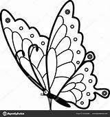Borboleta Borboletas Butterfly Kleurende Pagina Butterflies Desenho Atividades Isto Partilhar sketch template