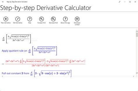step  step derivative calculator    screenshots  review