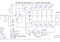 power amplifier  watt  ic  mj power amplifiers amplifier circuit diagram
