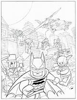 Batman Pages Coloring Villains Lego Getcolorings Color Getdrawings sketch template
