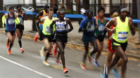 faster  marathon runners  cbs news