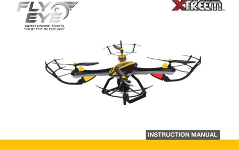 shantou city hengdi industry  remote control  rc drone user manual xtreem flyeye drone