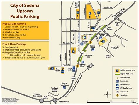 map  sedona az visit sedona