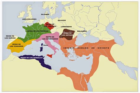 Historiaycienciassociales Caida Del Imperio Romano De Occidente