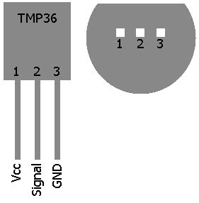 temperatur sensor tmp mit dem arduino