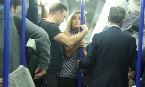 woman groped on london train… but does it take too long for people to react the sun