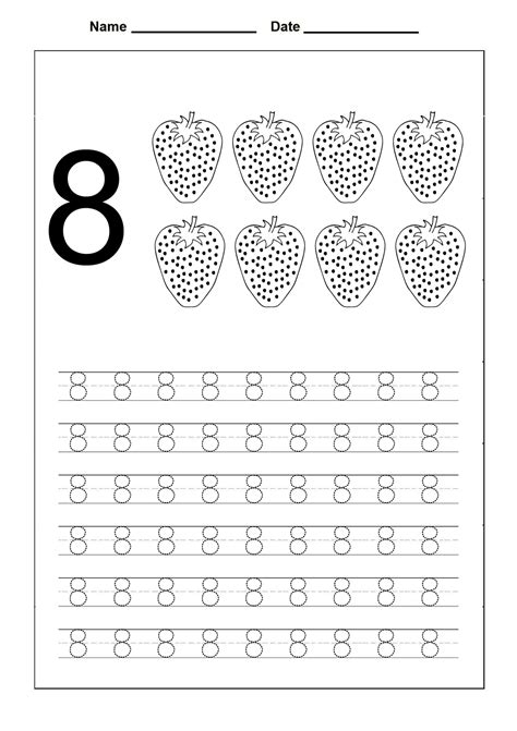 number  worksheets printable activity shelter