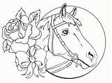 Coloring Horse Pages Wild Printable Girls Print sketch template