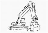 Bulldozer Mecanic Shovel sketch template