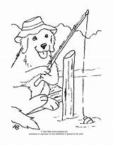 Fishing Retriever Bolin Pyrenees Puppy sketch template