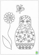Coloring Pages Dolls Matryoshka Russian Nesting Dinokids Print Getcolorings Colouring Printable Getdrawings Boys Close sketch template